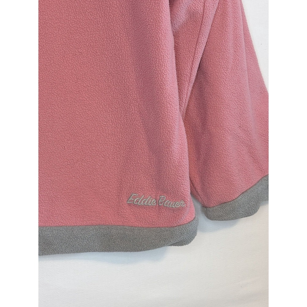 Eddie Bower Women's Medium Pink & Gray Cowl Neck Sweater Long Sleeve - Picture 2 of 12
